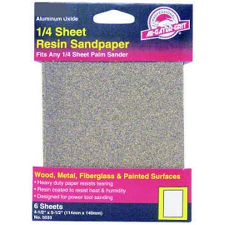 Ali Ali Industries 5030 220 Grit Aluminum Oxide 0.25 Sheet 2398063